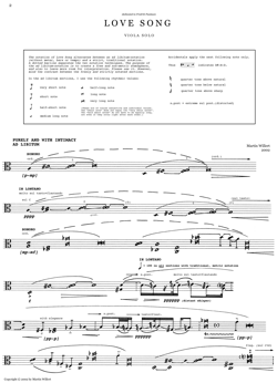 Large image illustration of Love Song (viola) 