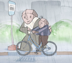 Large image illustration of Bokstavsbarn 